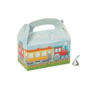 Train Favor Box - Party Supplies - 12 Pieces