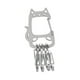 thumbnail image 5 of Cadena de metal llave de acero inoxidable soporte para la llave de acero para el automóvil Otras llaves de llave de llave llavero para llaves de autom, 5 of 9