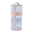 thumbnail image 4 of Estuche Cilíndrico de Malla Transparente para Lápices: Organizador de Papelería de Gran Capacidad para Estudiantes, Ideal para Bolígrafos y Material Artístico. Almacenamiento de Escritorio Ligero y P, 4 of 7