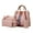 Pink, variant on Hobo Purse and Handbags for Women Ethnic Crossbody Bags Large Leather Shoulder Satchel Clutch Wallet Tote