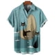 thumbnail image 4 of Camisas hawaianas clásicas para hombre 2024, camisas de manga corta de verano con estampados 3D y gráficos de gatos para la moda de estilo hawaiano, camisa básica unisex, 4 of 4