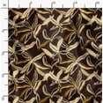 thumbnail image 2 of Soimoi Brown Fabric - By the Yard - 42 Inch Wide - Leaves Print Fabric - Nature - Inspired Elegance for Apparel and Decor Printed Fabric, 2 of 6