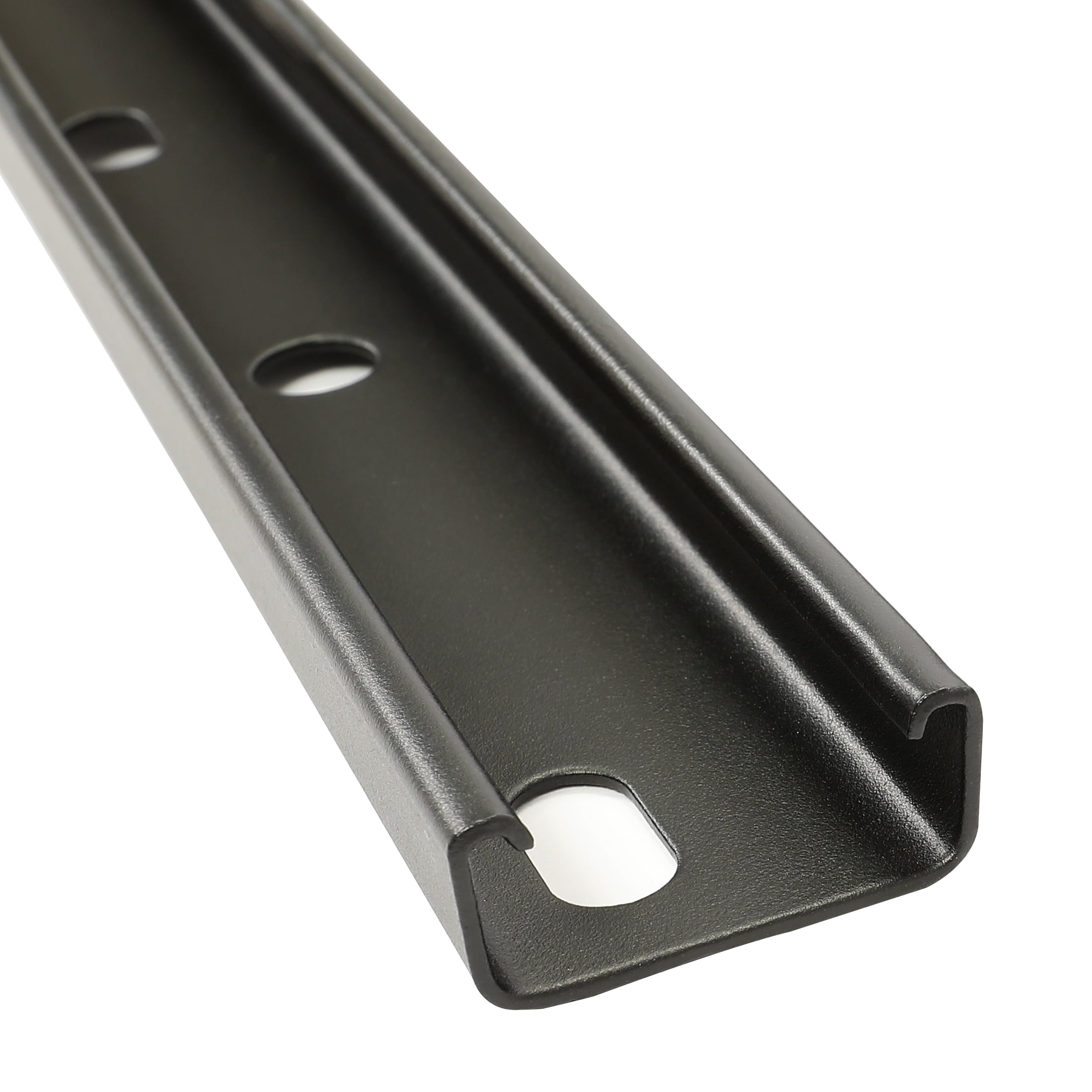 Kojem Roof Rack Side Rail for Chevrolet Traverse, 165 lbs Capacity, Black Aluminum