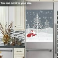 thumbnail image 6 of Coolnut Christmas Santa Claus Dishwasher Magnet Cover, Kitchen Refrigerator Cover Decal Decorative Washing Machine Door Panel, 23"x 26", 6 of 6