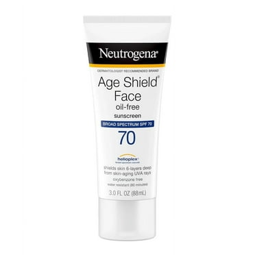 Neutrogena Age Shield Face Lotion Sunscreen Broad Spectrum SPF 70 - 3 Oz