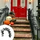thumbnail image 1 of Decoraciones de Halloween, adornos de Halloween, regalos de Halloween, hojas de rosa falsas, hojas de pegamento, ratán, adorno decorativo para el hogar de Halloween, hojas simuladas, 1 of 7