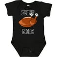 thumbnail image 3 of Inktastic Thanksgiving Feast Mode Turkey Football Boys or Girls Baby Bodysuit, 3 of 5