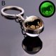 thumbnail image 1 of LLavero de caballo que brilla en la oscuridad, Accesorio luminoso, bola de cristal, regalos para amantes del Caballo Loco, 1 of 4