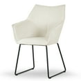 thumbnail image 5 of Ausca Beige Fabric Queen Bed with Nail Head Trim, 5 of 7