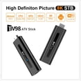 thumbnail image 4 of TV98 ATV Stick Mini 1+8G Soporte 4K HD Bluetooth 5G Wifi BT5.0 Control Remoto por Voz Smart TV Box, 4 of 5