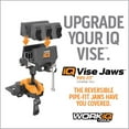 thumbnail image 5 of Work IQ Vise Jaws - Pipe Fit Die Cast Aluminum Pipe Vise, 5 of 5
