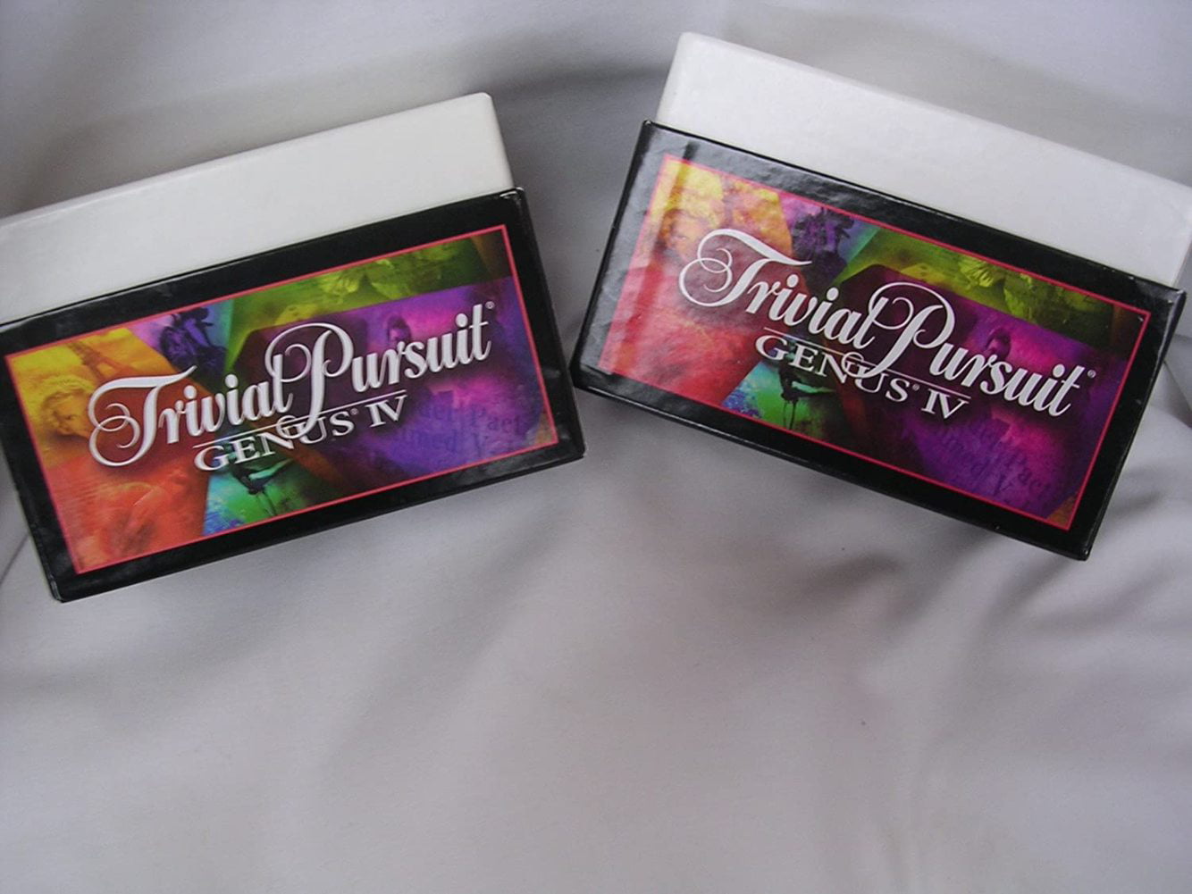 Trivial pursuit cards GENUS II edition ~ travel/ party/ wedding favors /quiz 