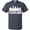 Navy Blue, variant on Inktastic Cleveland Skyline Grunge T-Shirt