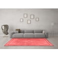 thumbnail image 3 of Ahgly Company Indoor Square Persian Red Traditional Area Rugs, 6' Square, 3 of 4