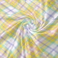 thumbnail image 4 of SKYSONIC Baby Kids Cozy Warm Throw Thermal Soft Bed Blanket 50x60 in Yellow Pattern Tartan Flannel Fleece Blanket, 4 of 5