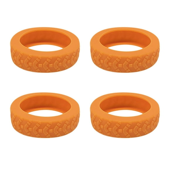 Luggage Wheel Cover under $5! Yannianjz 4PCS Luggage Wheel Cover, Carry On Luggage Suitcases Wheel Protector,Wear-Resistant, Anti-Noise, Silicone Protective Covers For Office Chair