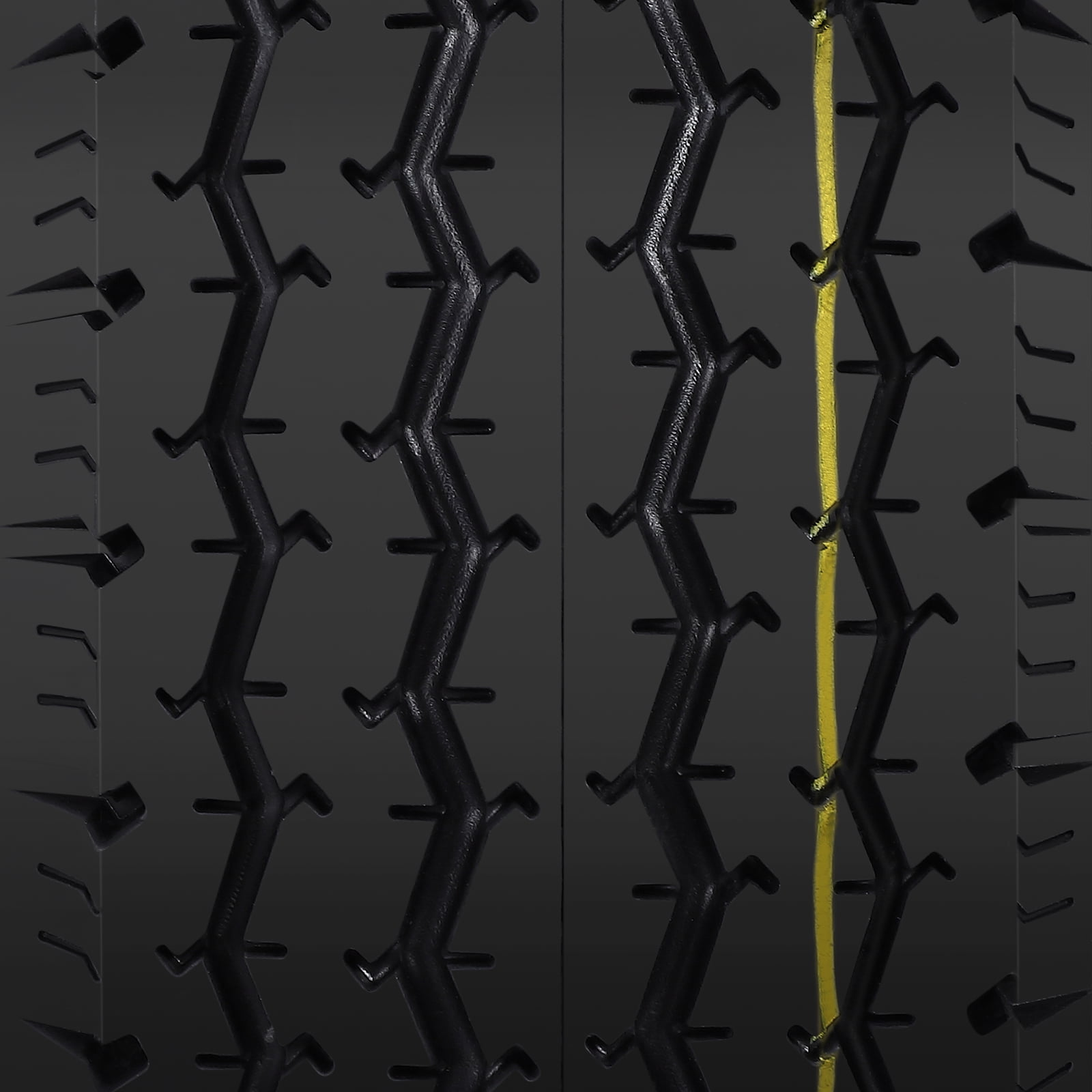 Tookss 2 Packs 5.30-12 5.30x12 530-12 5.30-12 Trailer Tires with 12 inch Rims, 5 Lug on 4.5'', LoadC, 6PR