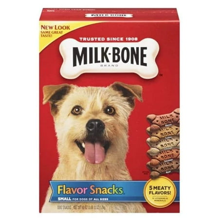 - Milk-Bone Flavor Snacks Dog Biscuits, Small, Treats For Dogs Of All Sizes, 60-Ounce