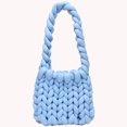thumbnail image 5 of Bolso Tejida A Mano Bolso de viaje de compras de moda Regalos de vacaciones resistentes al desgaste para fiesta de viaje, 5 of 5