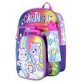 thumbnail image 2 of Carebears Caring Is Magic 16" Backpack Lunch Tote Water Bottle Sticker Set 5 Pc Mega Set, 2 of 7