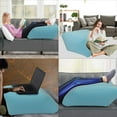 Hinzonek Inflatable Leg Elevation Pillow Reduces Swelling & Pain