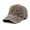 Khaki, variant on ELFINDEA Distressed Denim Baseball Cap Raw Edge Washed Dad Hat Adjustable Streetwear Cap for Men Women Vintage Style