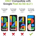 thumbnail image 2 of HAHDAXIA for Pixel 4a 5G Case 6.2 inch (2020), Liquid Silicone Slim with Camera and Screen Protection Microfiber Lining (with Strap Rope x 1), Silicone Case for Google Pixel 4a 5G Case (Clove, 2 of 7