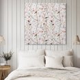 thumbnail image 4 of Flowers Birds Wall Art Painting on Canvas, Spring Botanical Floral Tree Branches Canvas Art Home Prints Wall Art Framed Modern Artwork for Living Room Bedroom Wall Decor 8x8in, 4 of 9