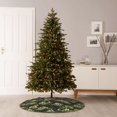 thumbnail image 6 of Defioc Light Green Excavator for Christmas Tree Skirt Snowman Xmas Tree Skirt Farmhouse Christmas Decorations Tree Mat for Holiday Party Decor-36", 6 of 6