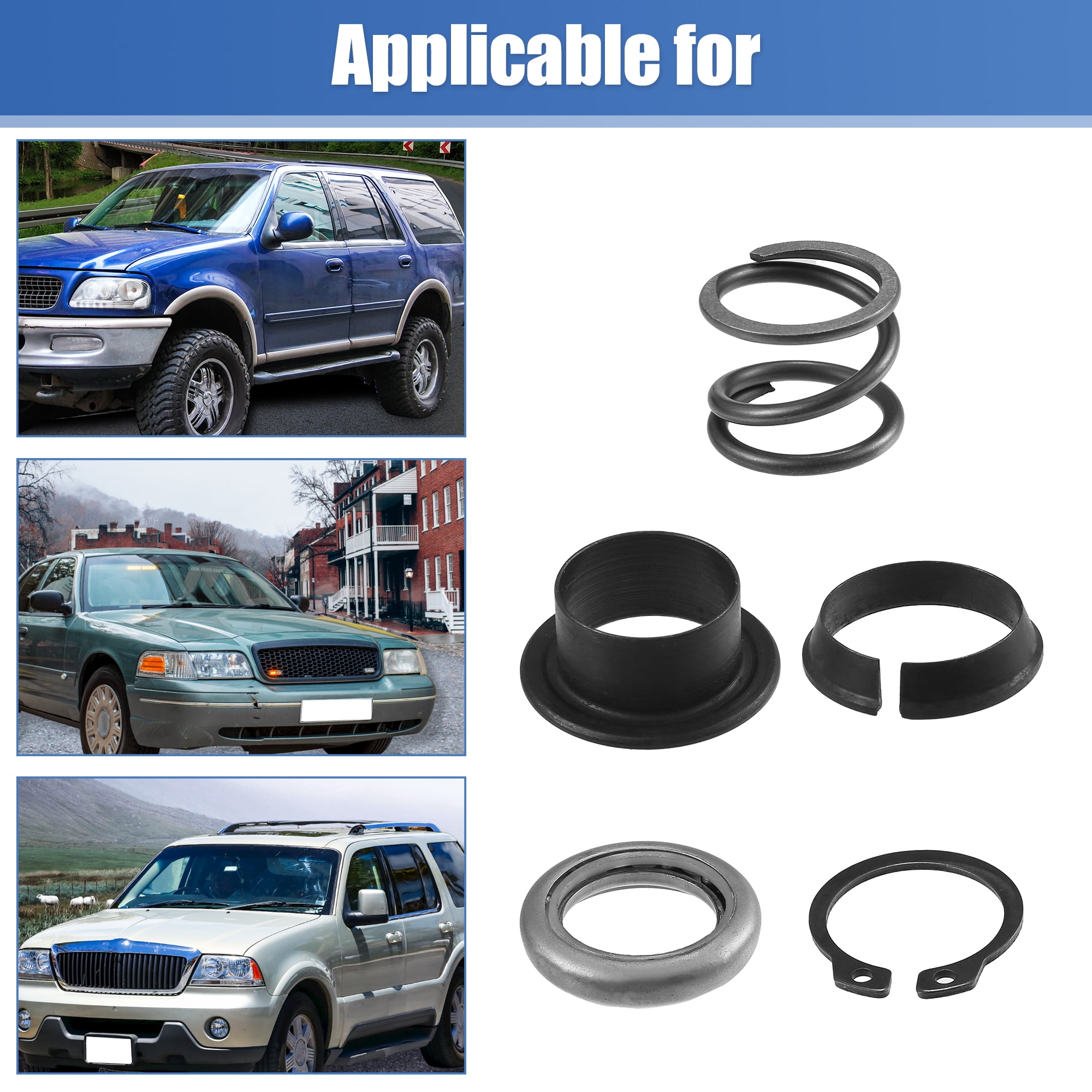 Unique Bargains Steering Column Upper Bearing Kit F4DZ-3517-A for Ford F-350 1992-1997