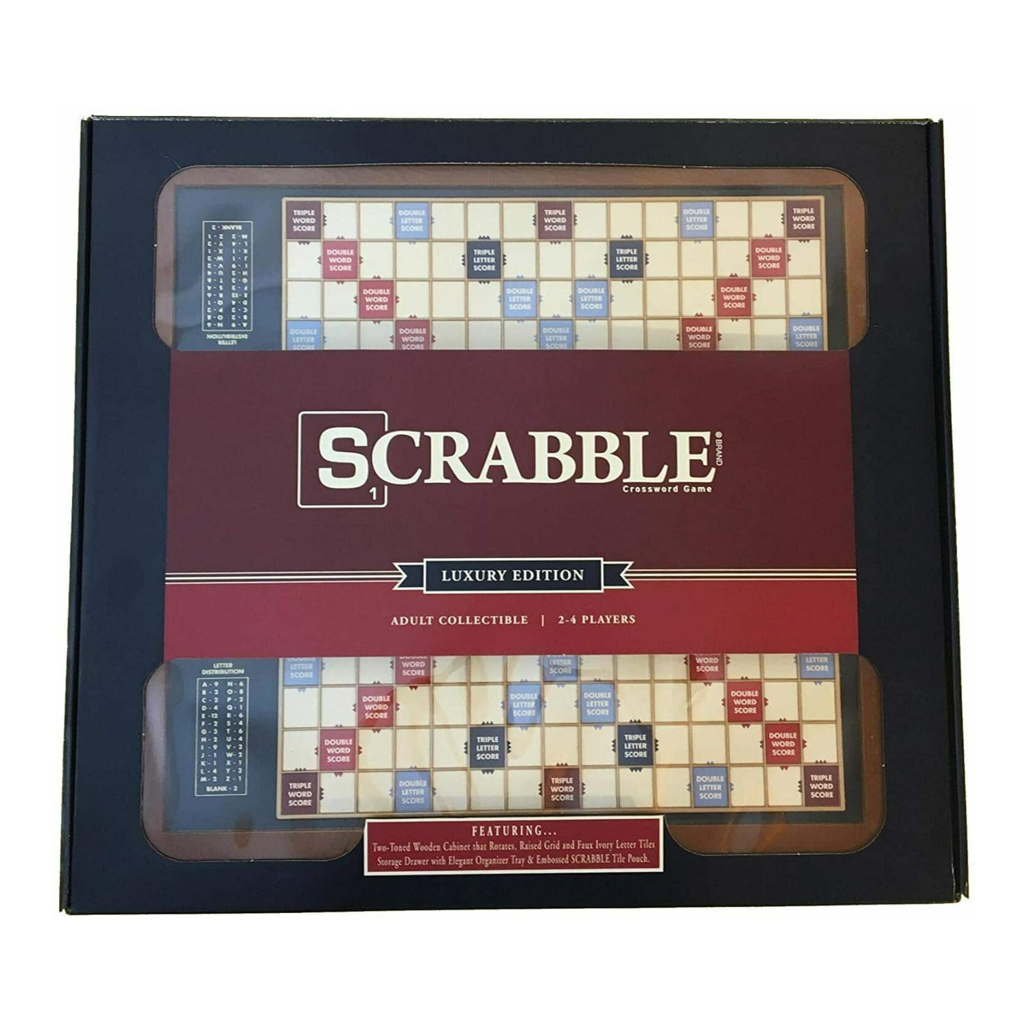 Winning Solutions Scrabble Luxury Edition Board Game 