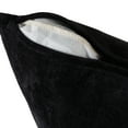 thumbnail image 3 of Greendale Home Fashions 20 in x 20 in Modern Sable Polyester Velvet Throw Pillow with Removable Cover, 3 of 5