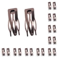 thumbnail image 1 of Minnieouse Adornos para el cabello Material de hierro Herramientas de peinado Clip lateral Suministros para niñas Regalo significativo Clip de Negro luz 10Conjunto, 1 of 6