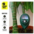 thumbnail image 3 of Segomo Tools Soil Moisture Meter - Plant Water Meter - Soil Moisture Sensor & Reader - Moisture Meter for House Plants, Gardens, Lawns & Farms - Soil Tester & Plant Care - Moisture Sensor - SMR01, 3 of 3