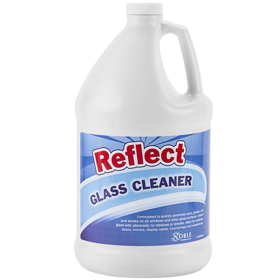 Noble Chemical Reflect 1 Gallon / 128 oz.Glass / Multi-Surface Spray Cleaner - 1 Pack
