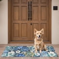 thumbnail image 4 of Pioneer Flower Floral Print Pattern Door Rugs,Washable Non Slip Door Mats Indoor,Decorative Door Mats,Entry Mat Indoor for Entrance,Bedroom,Kitchen,Bathroom,16"x47", 4 of 6