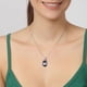 thumbnail image 2 of Dije con Cadena OCEAN HEART  AC18-349, 2 of 2