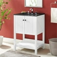 thumbnail image 2 of Modway Steam 24" Bathroom Vanity in White Black, 2 of 9