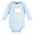 thumbnail image 3 of Hudson Baby Long-Sleeve Bodysuits and Pants, Polar Bear Explorer, 0-3 Months, 3 of 5