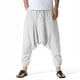 thumbnail image 2 of Pantalones de yoga de verano holgados con cordón y bolsillos para hombre - Pierna recta, poliéster ligero, lavables a máquina - S-XXXL, 2 of 7