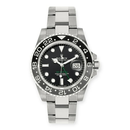 Pre-Owned Rolex GMT-Master II 126710GRNR Bruce Wayne Stainless Steel Oyster