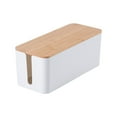 thumbnail image 1 of relayinert Desk For Tough For Desk Plastic Organizer Storage For Enduring No To For Storage Enduring Cables Organized Case White S, 1 of 6