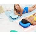 thumbnail image 5 of Ballast Beach Pillow Inflatable Beach Pillow, Camping Pillow, Pool Pillow, Ultra Soft and Durable Pillow That Wont Blow Away on Windy Beaches Palace Blue, 5 of 7
