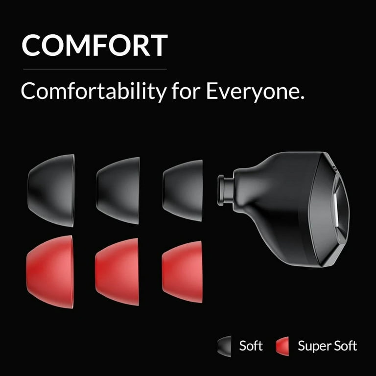 Cowin Apex Active Noise Cancelling Wireless Earbuds Black