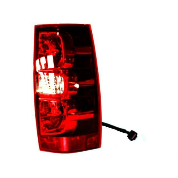 Right Tail Light Assembly - Compatible with 2007 - 2014 Chevy Suburban 1500 Sport Utility 2008 2009 2010 2011 2012 2013