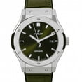 thumbnail image 1 of Hublot Classic Fusion Green Titanium Automatic Green Dial Men's Watch 542.NX.8970.LR, 1 of 4