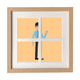 thumbnail image 1 of Seguridad de la comunidad Pantalla de escritorio de pared de marco 4 aperturas, 1 of 4