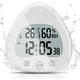 thumbnail image 1 of Reloj de baño, alarma digital LCD con pantalla táctil impermeable, temporizadores impermeables, termómetro, reloj de pantalla portátil con ventosa para cocinar y aprender., 1 of 1