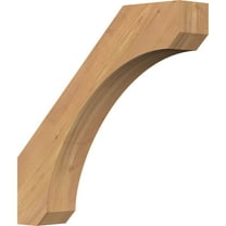 3 1/2"W x 18"D x 18"H Legacy Smooth Knee Brace, Western Red Cedar