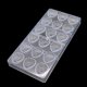 thumbnail image 1 of Molde de chocolate Molde de plástico transparente para decoración de postres para hornear dulces de galletas de magdalenas, 7 kenally HA003626-07, 1 of 7